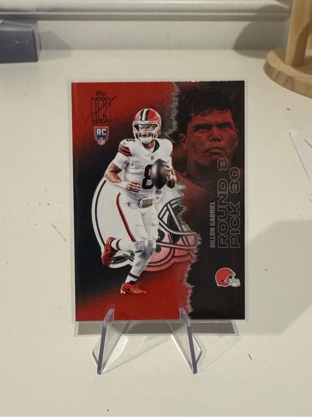 🔥 2025 Dillon Gabriel Topps Signature Rookie Round 3 Pick 30. #clevelandbrowns